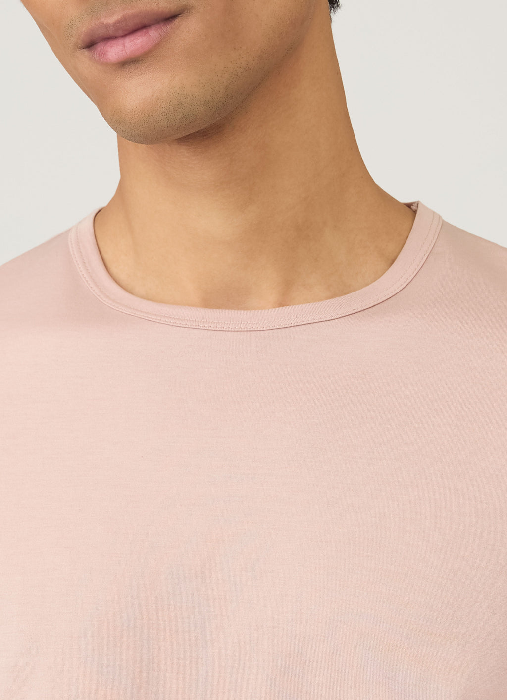 Men's Classic T-shirt in Pale Pink