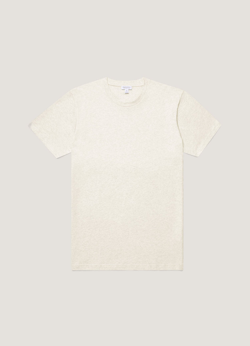 Men's Midweight T-shirt in Archive White Melange