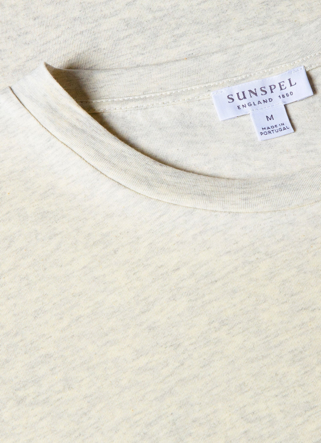 Men's Midweight T-shirt in Archive White Melange