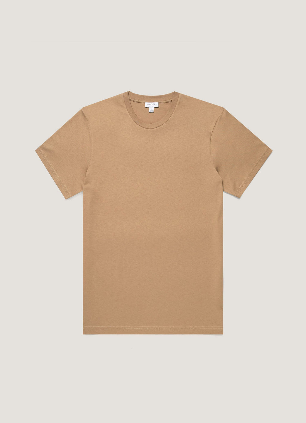 Men's Midweight T-shirt in Dark Beige
