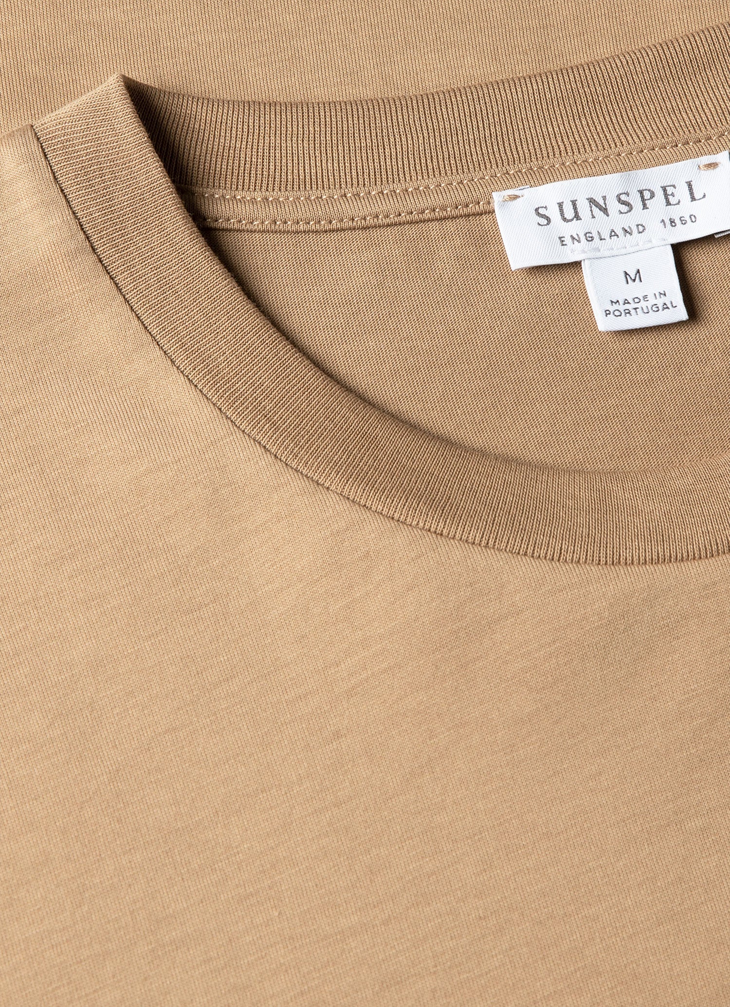 Men's Midweight T-shirt in Dark Beige
