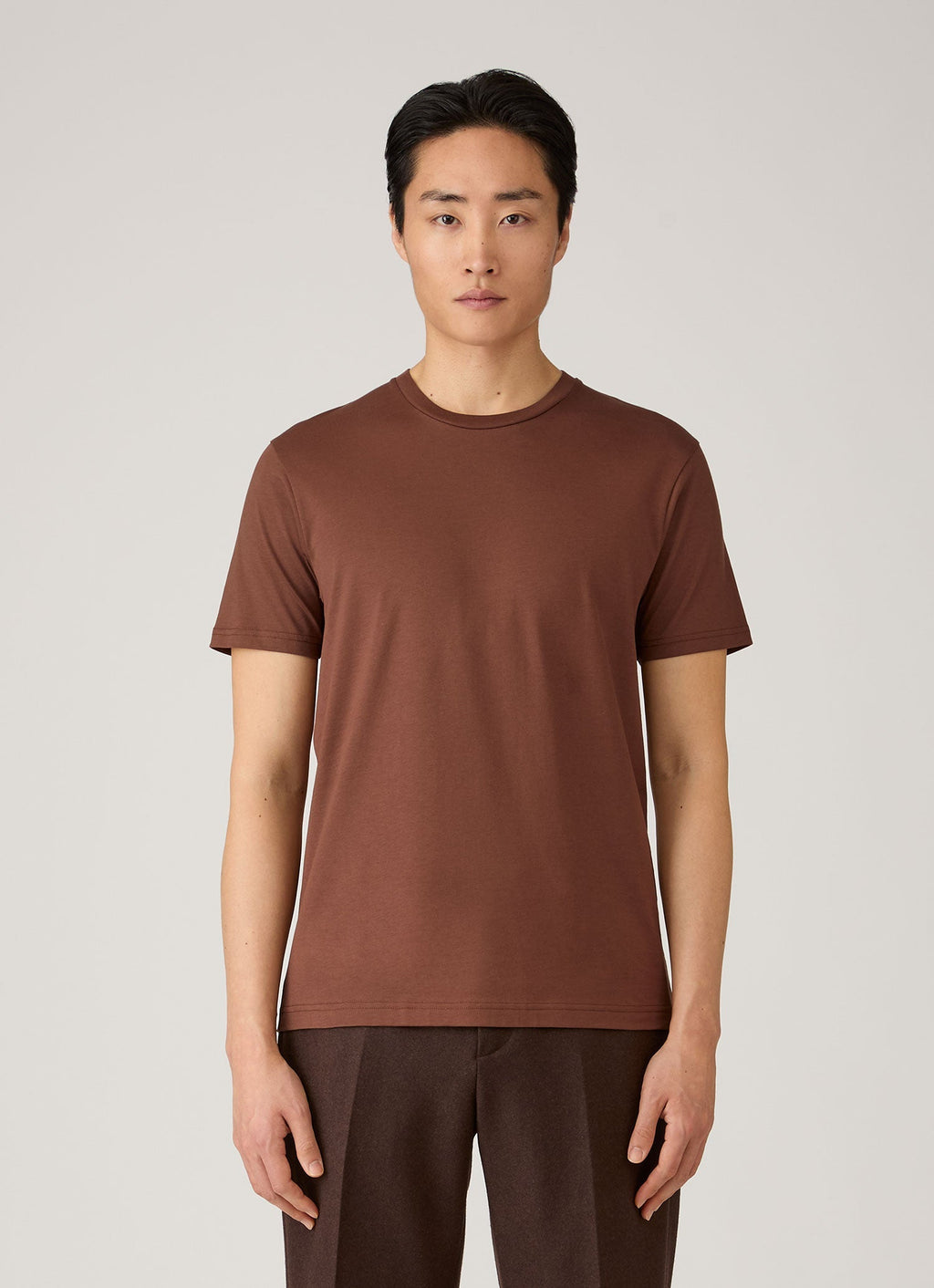 Men's Midweight T-shirt in Chestnut