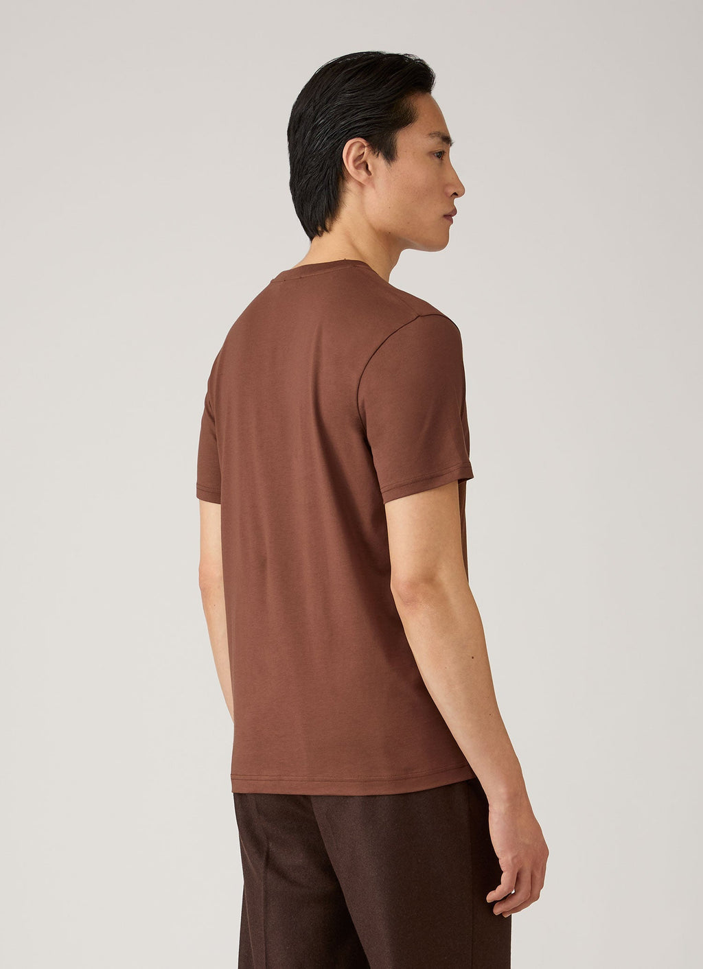Men's Midweight T-shirt in Chestnut