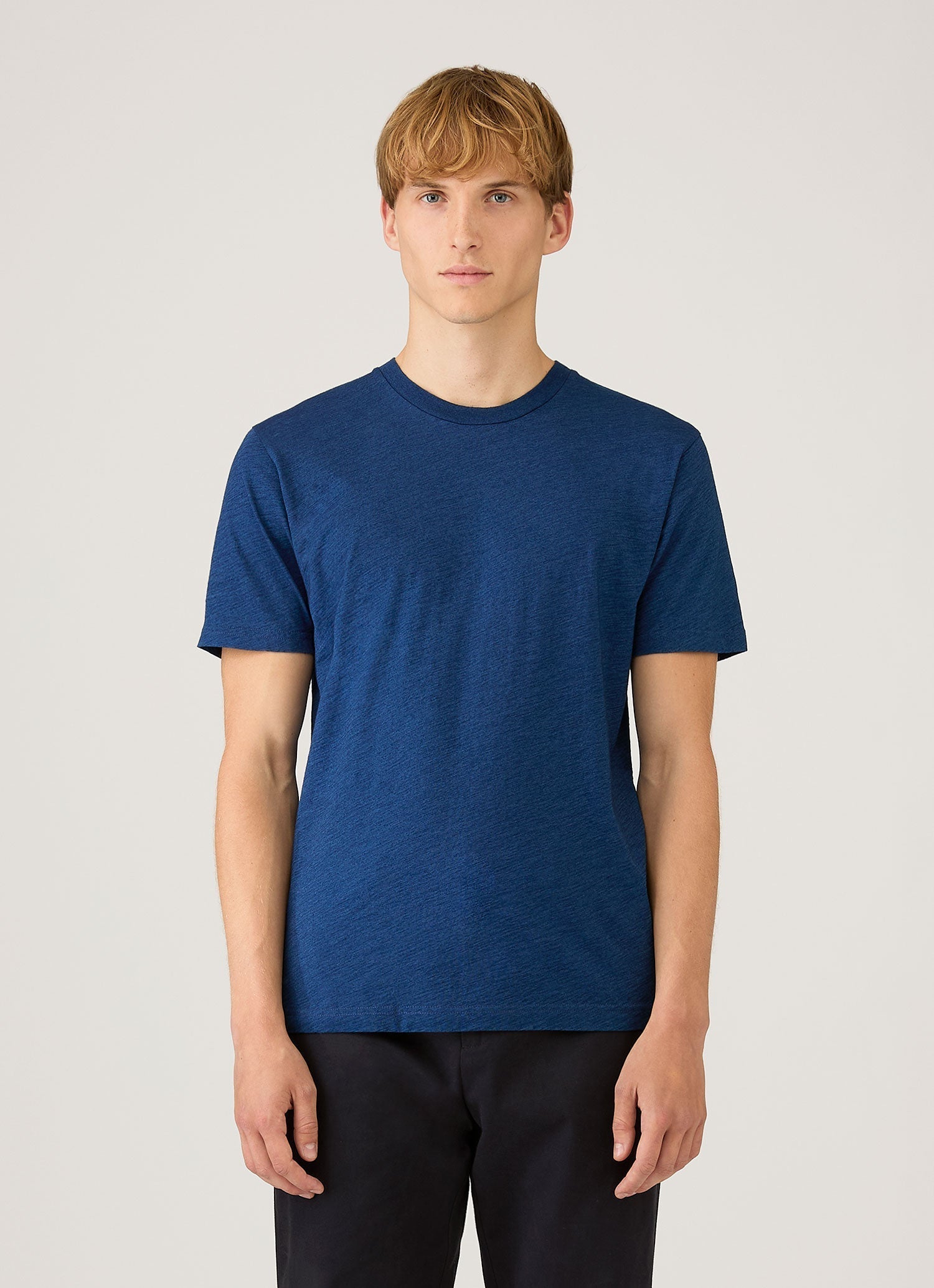Men's Midweight T-shirt in Real Indigo