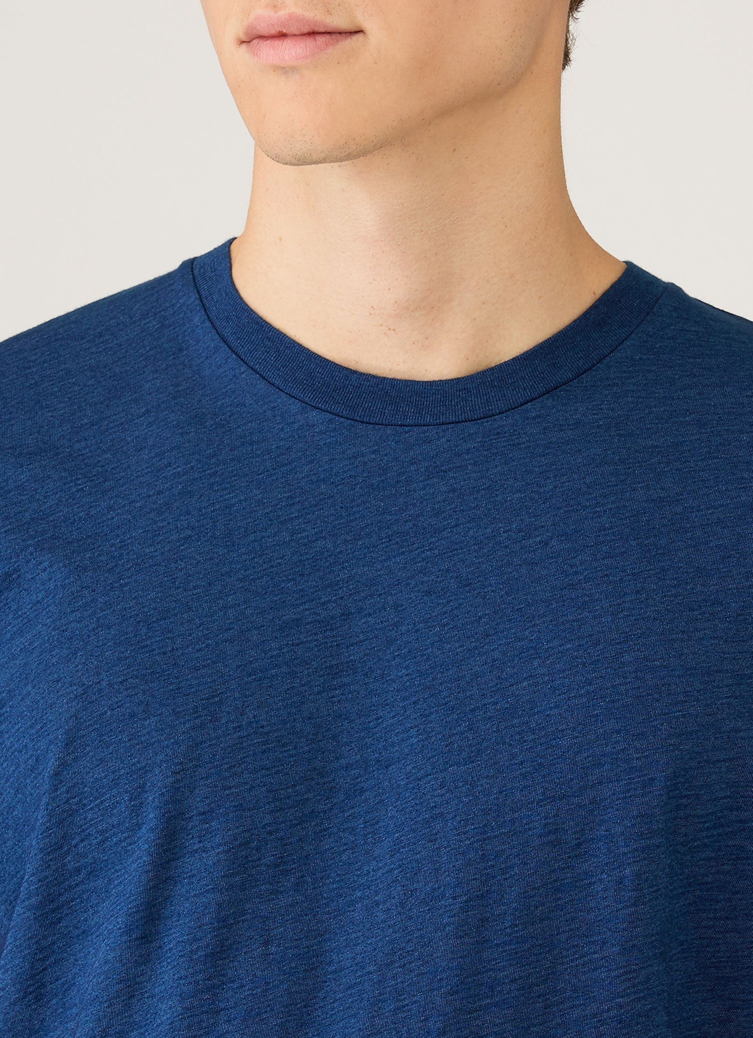 Men's Midweight T-shirt in Real Indigo