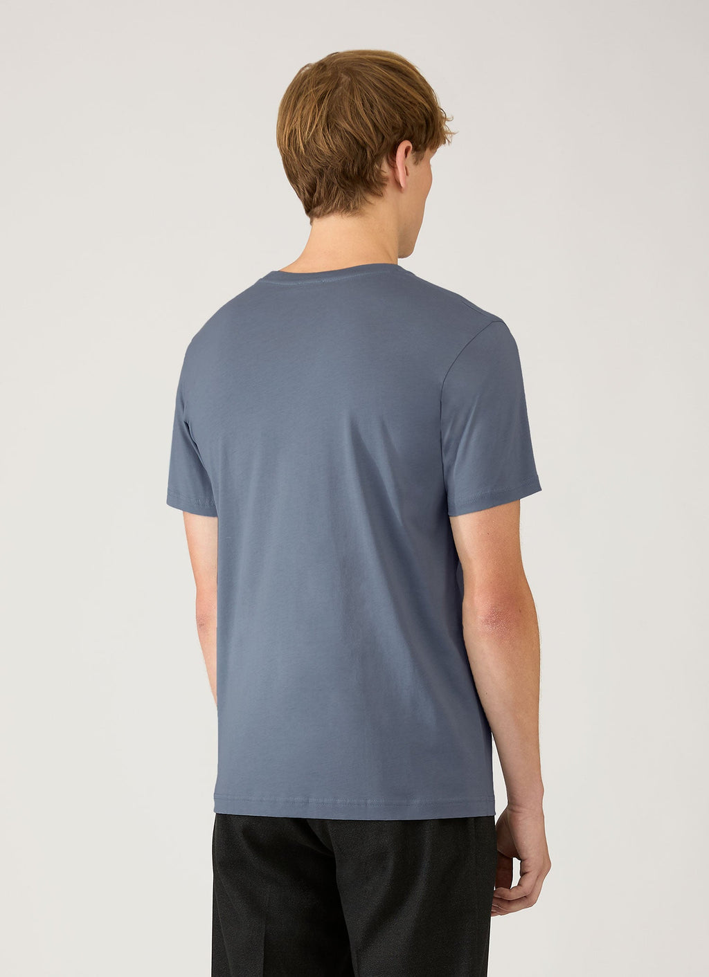 Men's Midweight T-shirt in Slate Blue
