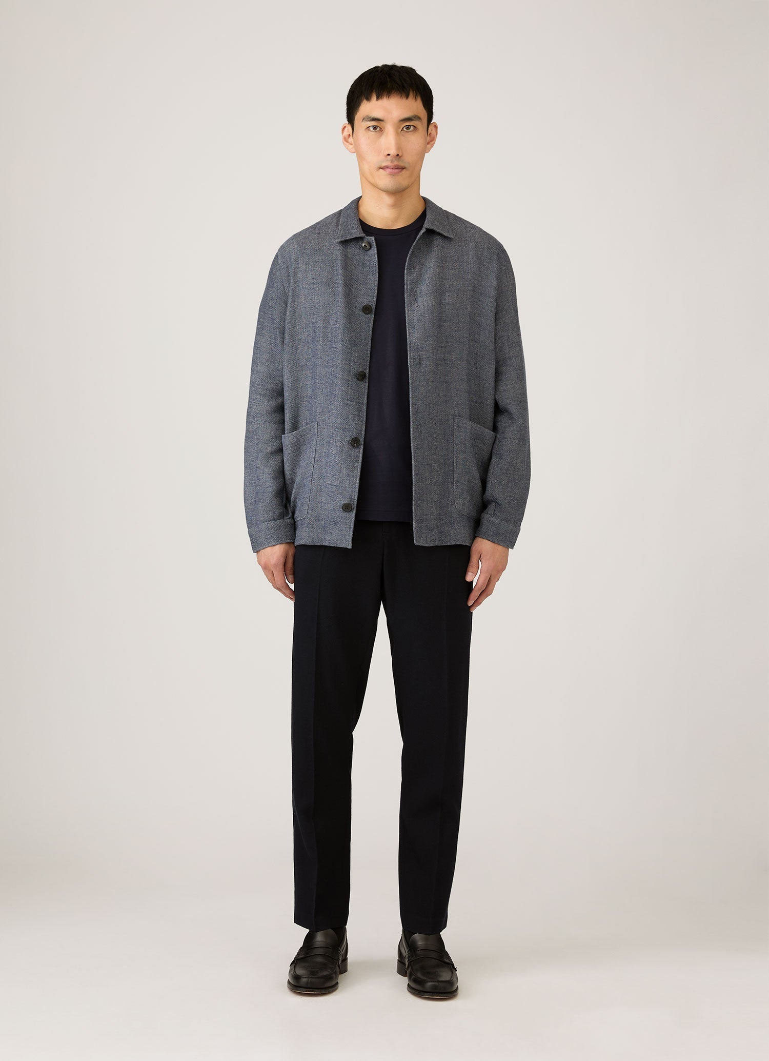 Men's Midweight T-shirt in Midnight Navy