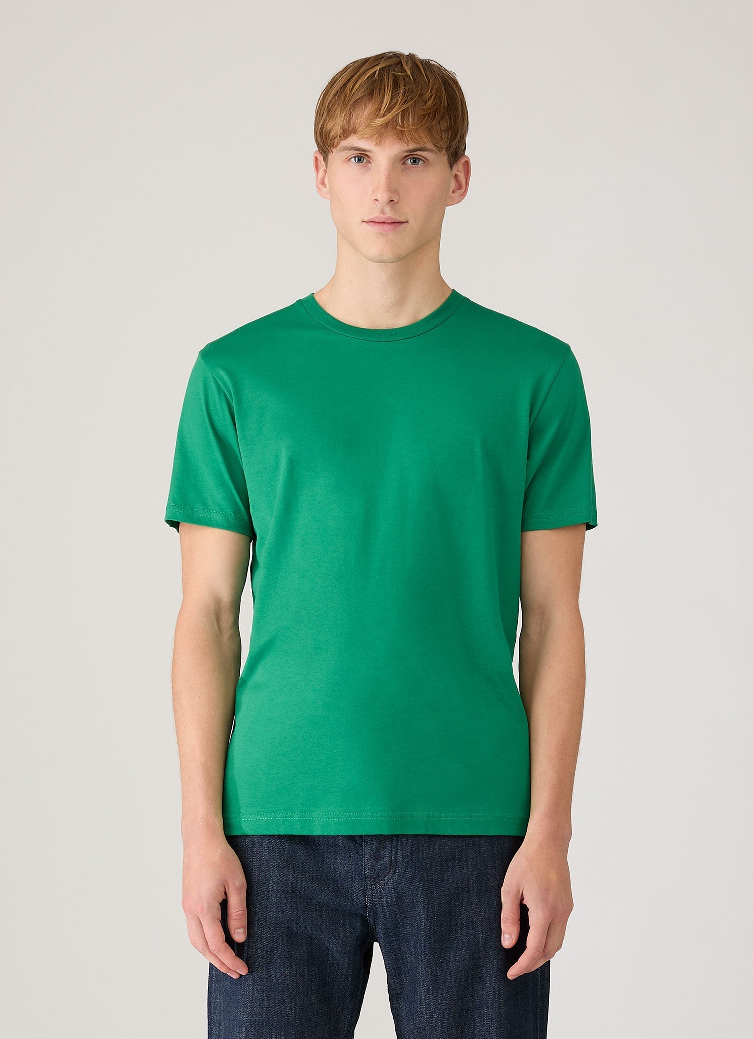 Men's Midweight T-shirt in Bright Green