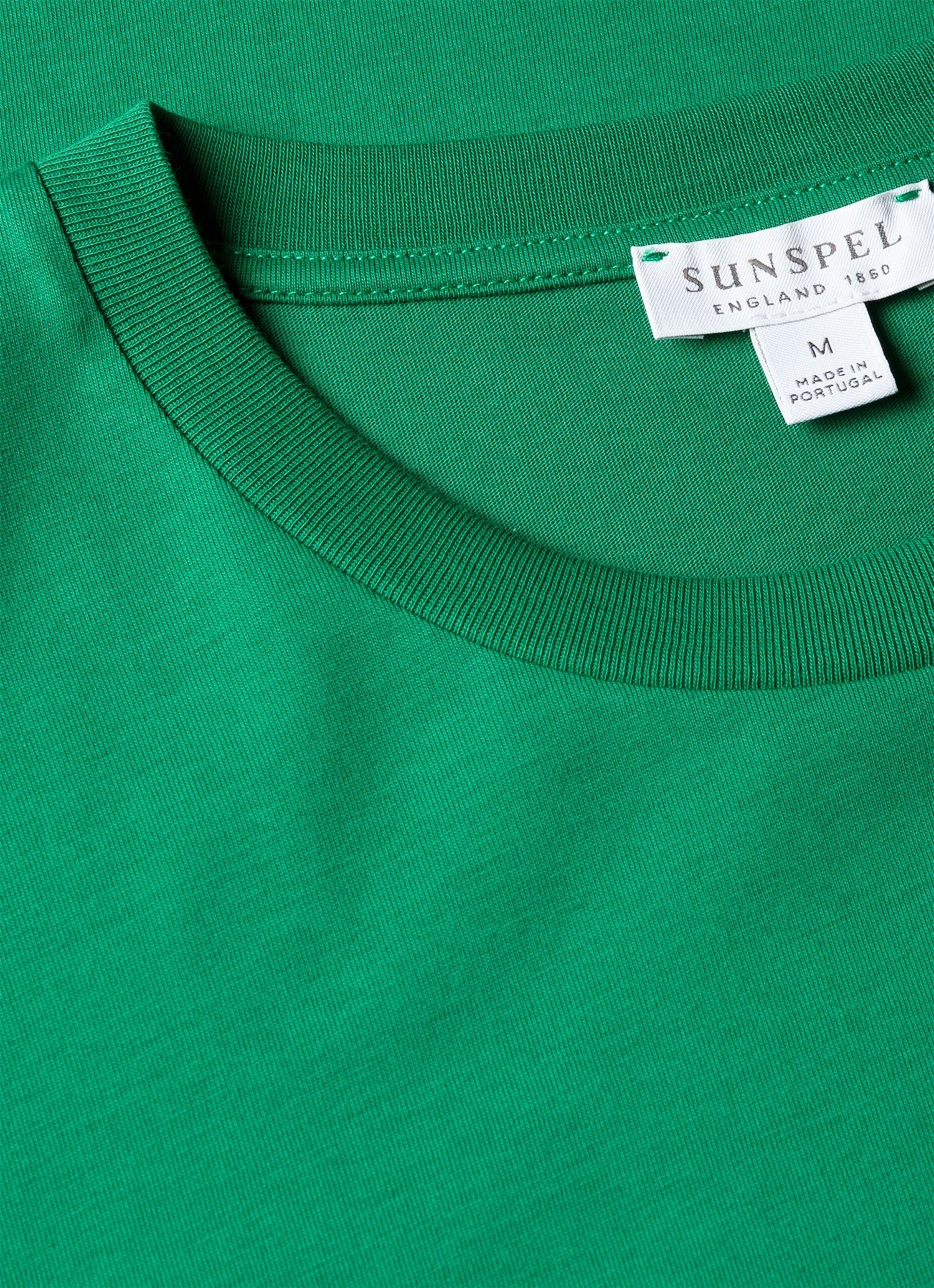 Men's Midweight T-shirt in Bright Green