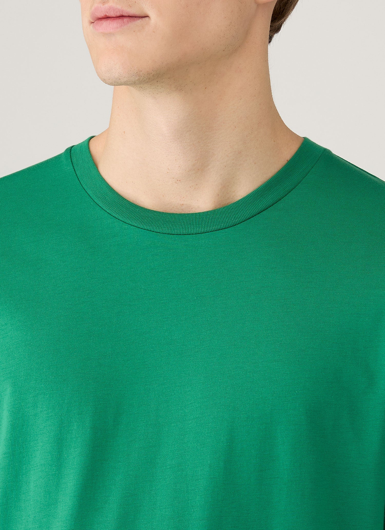 Men's Midweight T-shirt in Bright Green