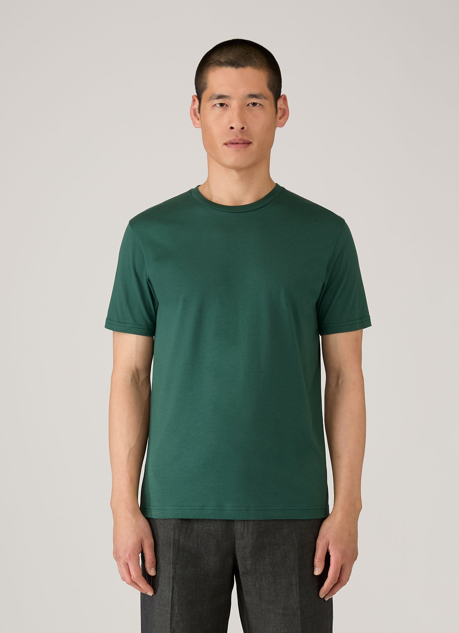 Men's Midweight T-shirt in Forest