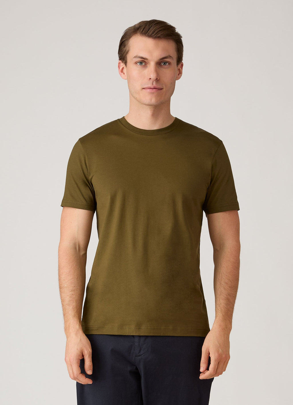 Men's Midweight T-shirt in Loden Green