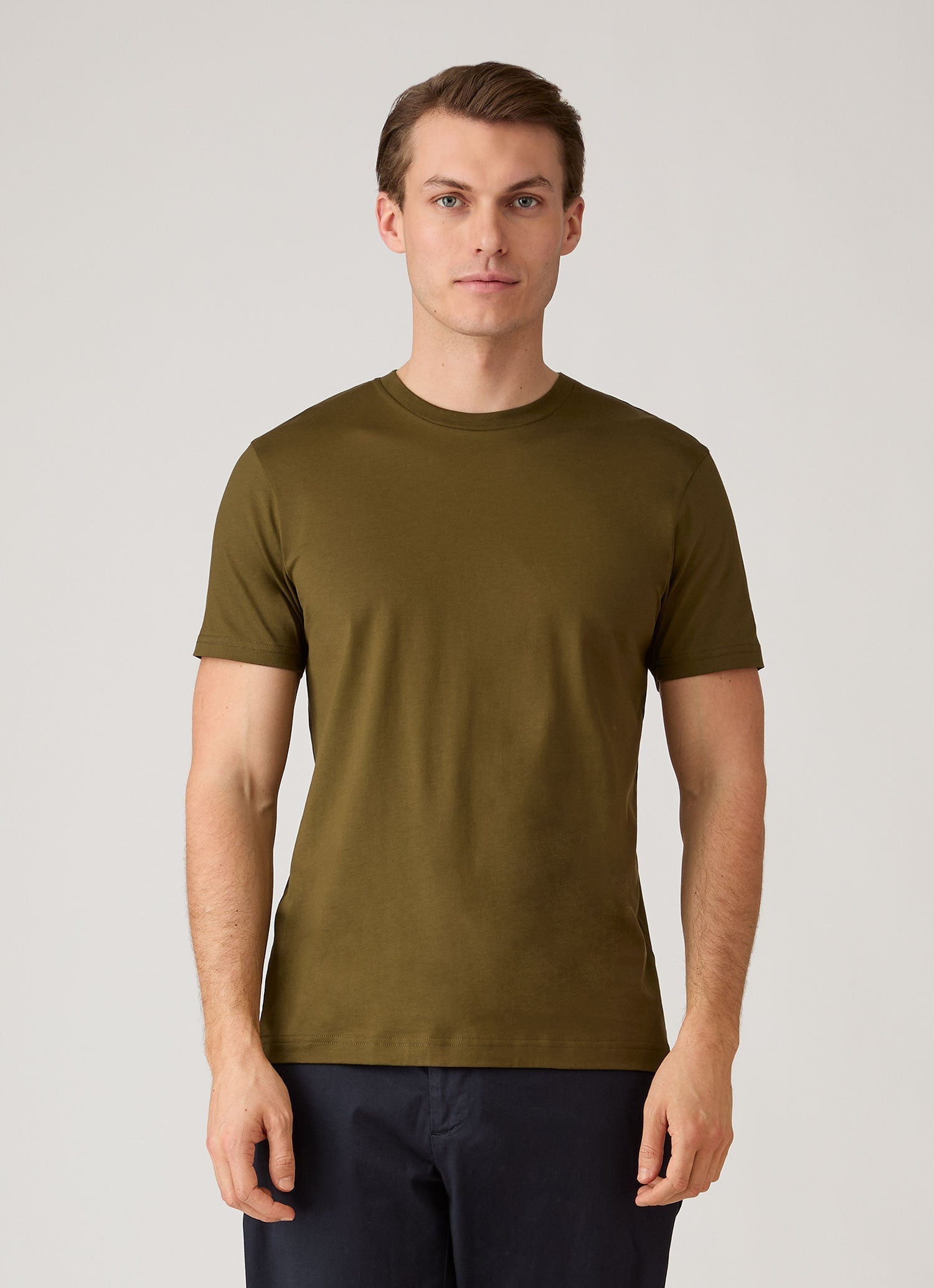 Men's Midweight T-shirt in Loden Green