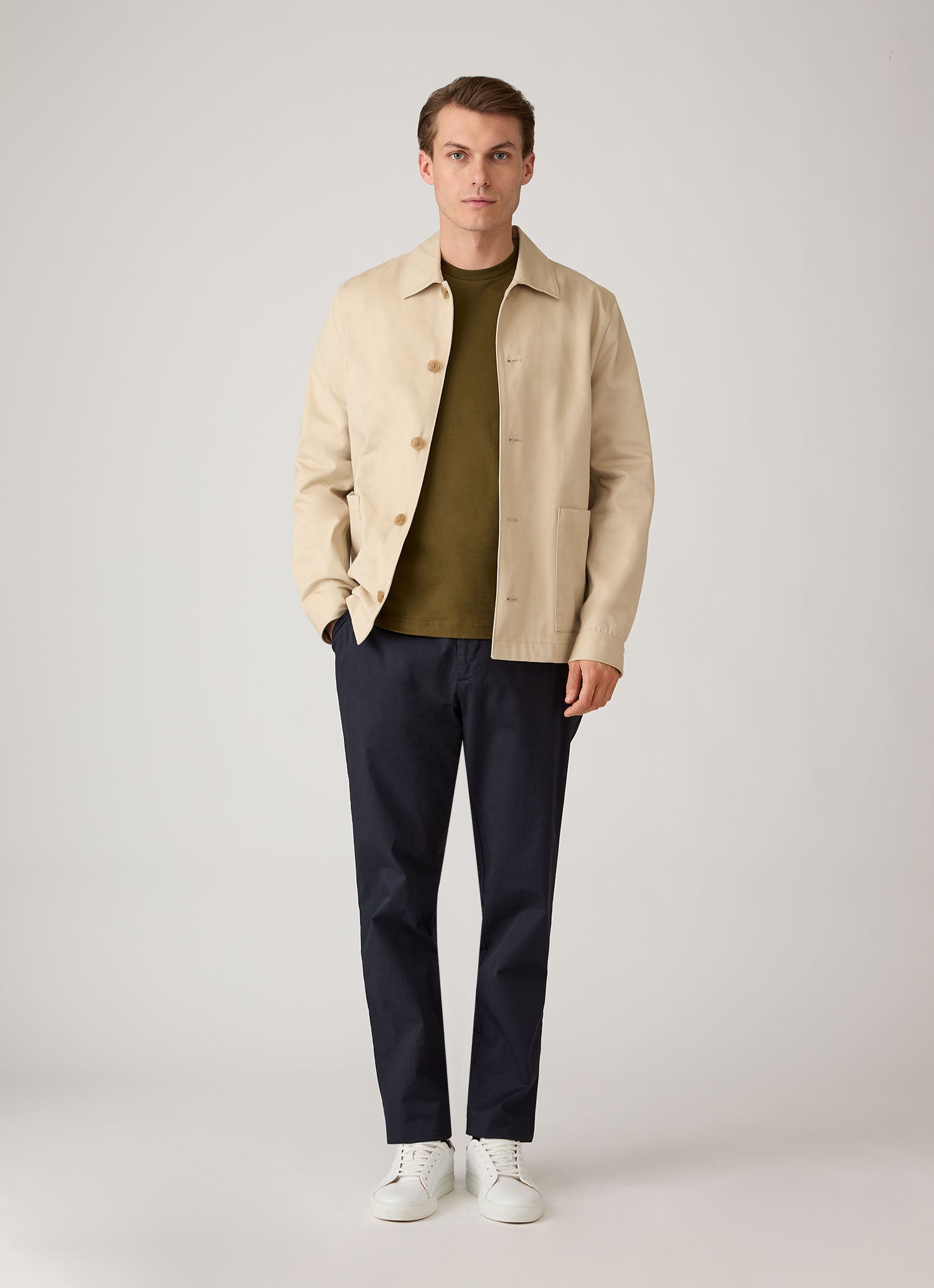 Men's Midweight T-shirt in Loden Green
