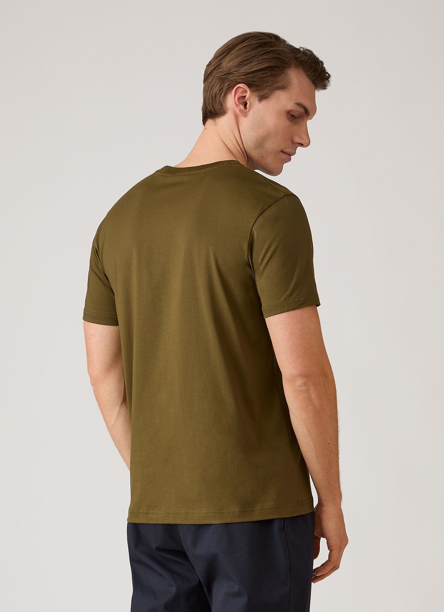 Men's Midweight T-shirt in Loden Green