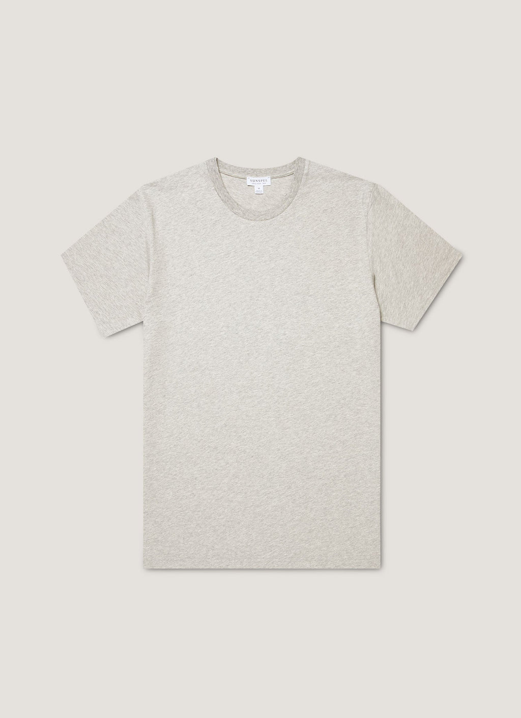 Men's Midweight T-shirt in Grey Melange