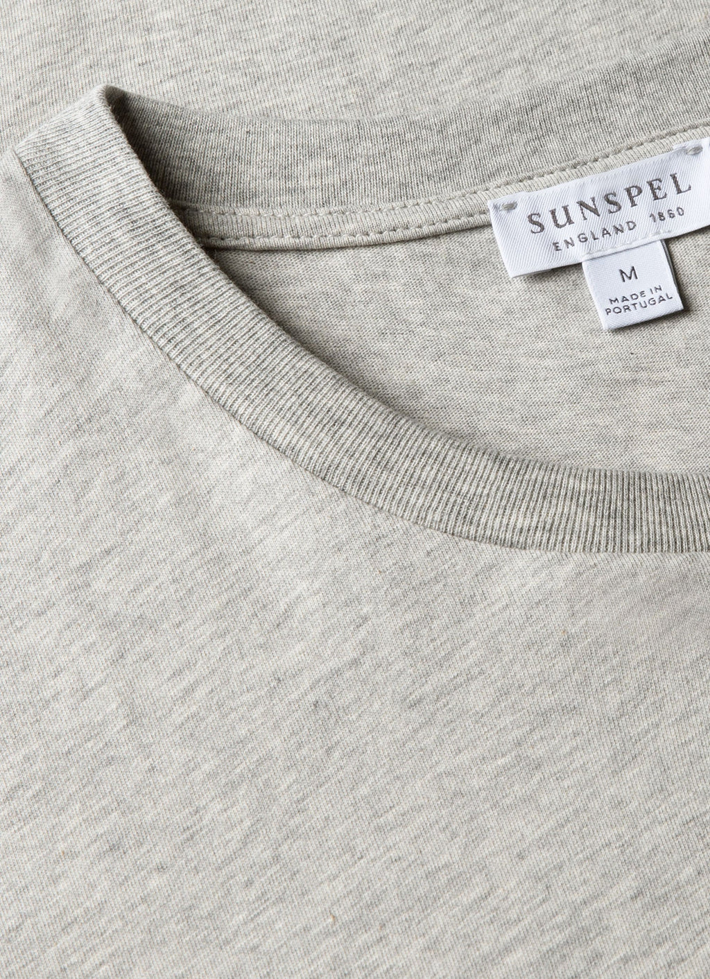 Men's Midweight T-shirt in Grey Melange