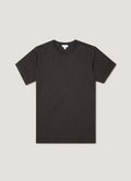 Men's Midweight T-shirt in Charcoal Melange