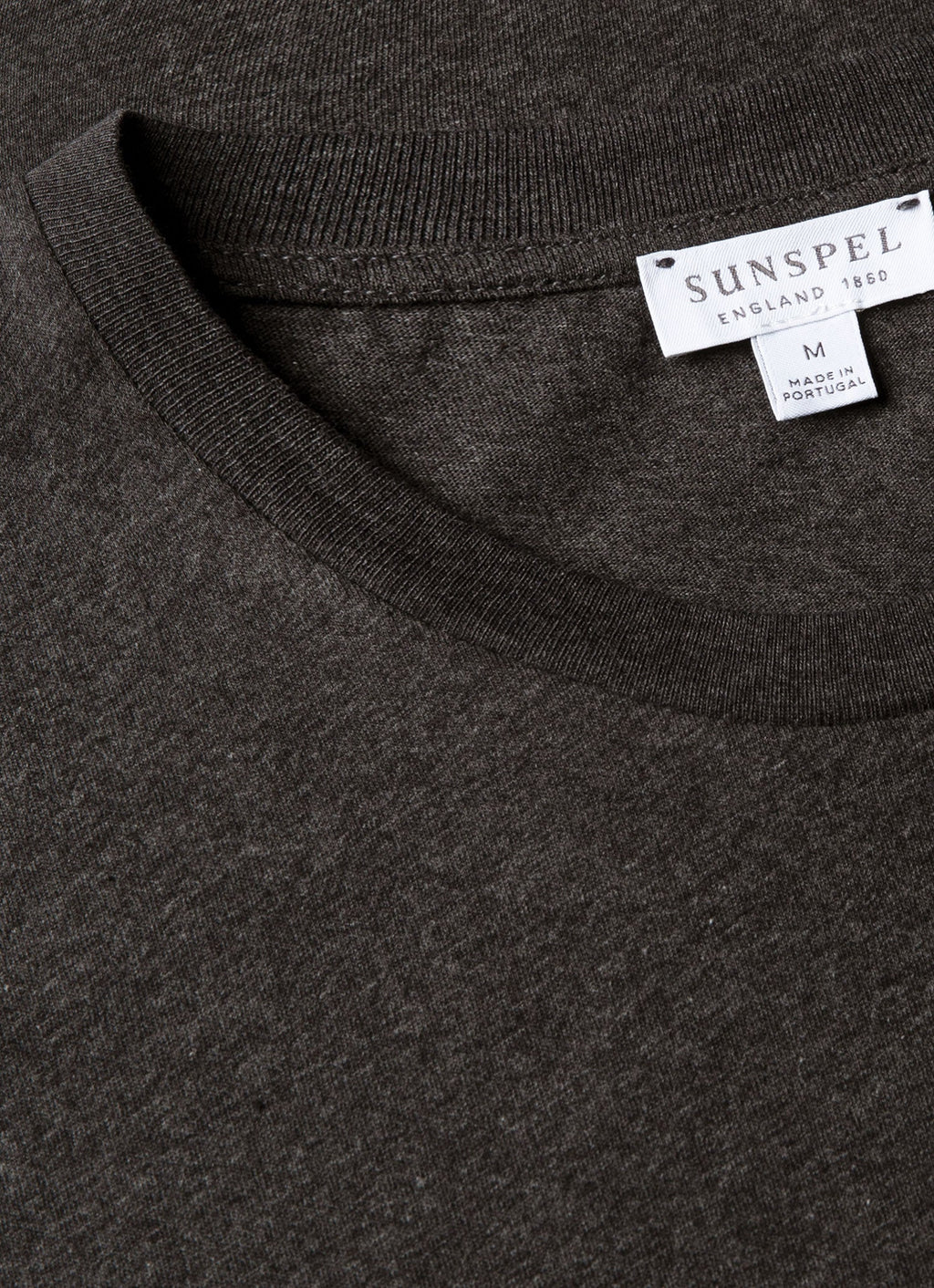 Men's Midweight T-shirt in Charcoal Melange