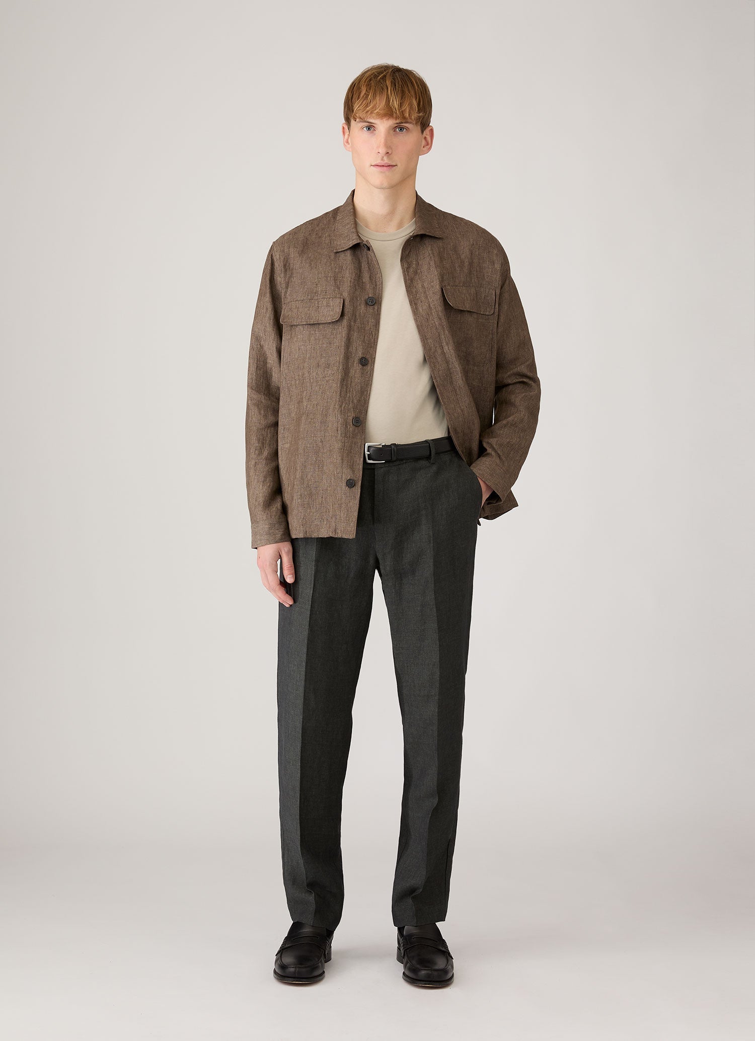 Men's Midweight T-shirt in Ash