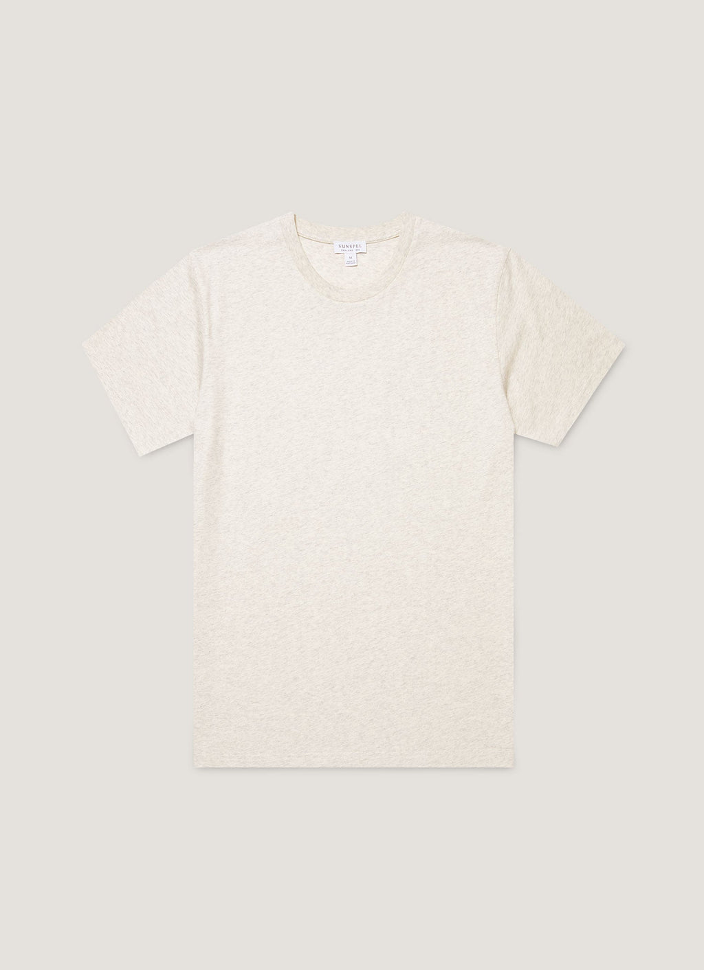 Men's Midweight T-shirt in Archive White Melange