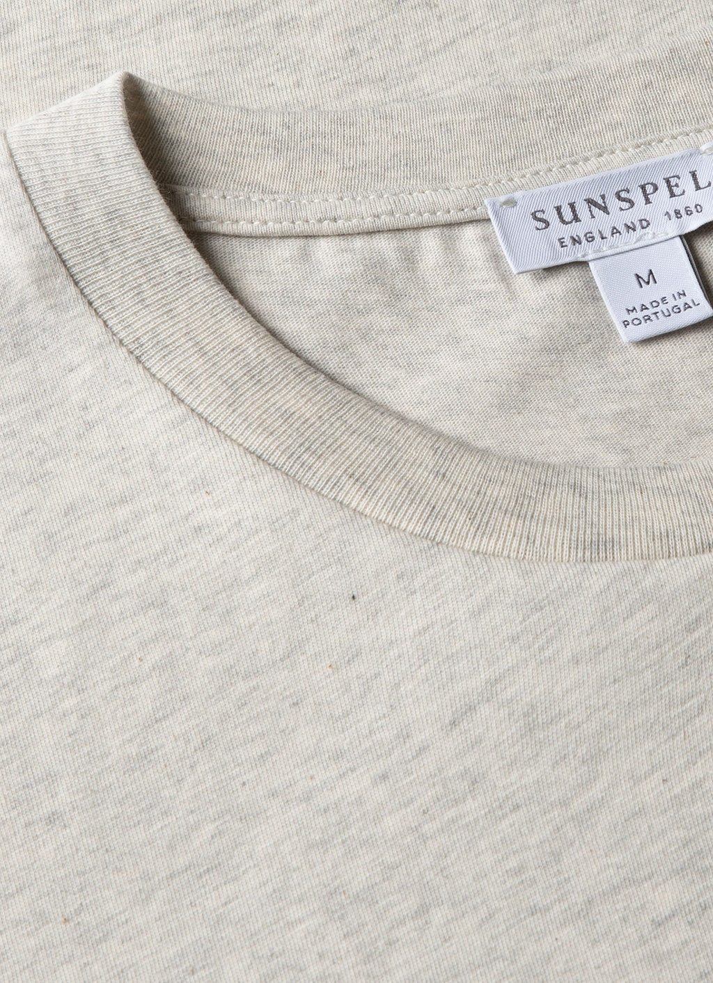 Men's Midweight T-shirt in Archive White Melange