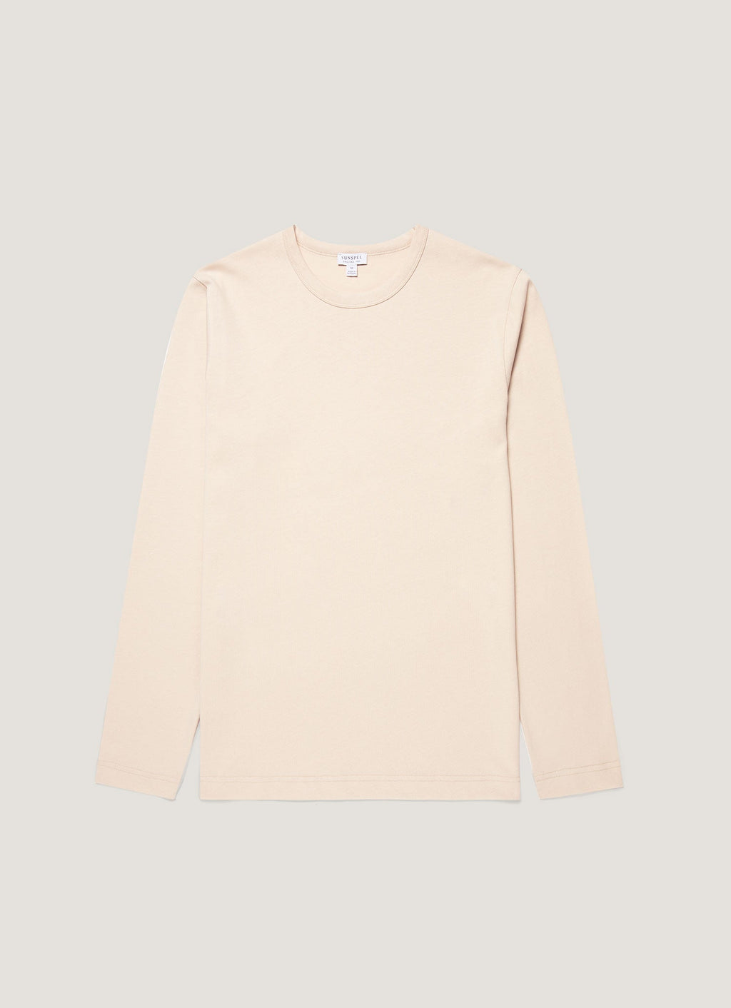 Men's Long Sleeve Heavyweight Classic T-shirt in Swansdown